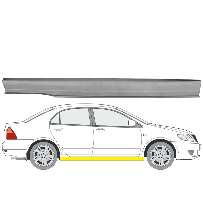 Osta Verkossa Helman korjauspelti oikea=vasen Toyota Corolla IX Station Wagon (E120) 2001-2008