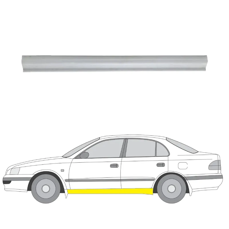 Halpa Helman korjauspelti oikea=vasen Toyota Carina E Sedan (T19) 1992-1997