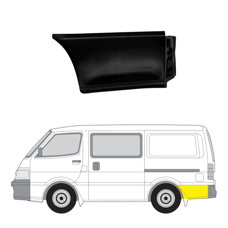 Takapaneelin kulma vasen Toyota Hiace 1989-1995 Alennus