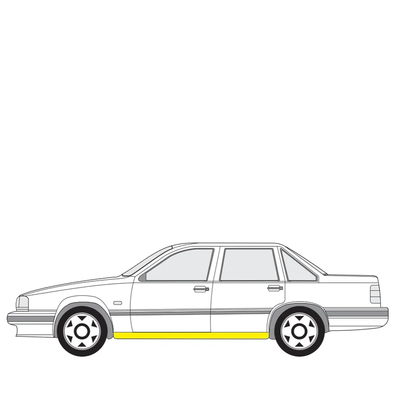 Helman korjauspelti vasen Volvo 850 Farmari (855) 1992-1997 Eniten Myyty