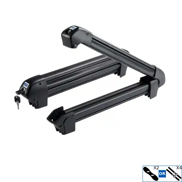 CRUZ Ski Rack Dark 4 suksiteline Uusi Kokoelma