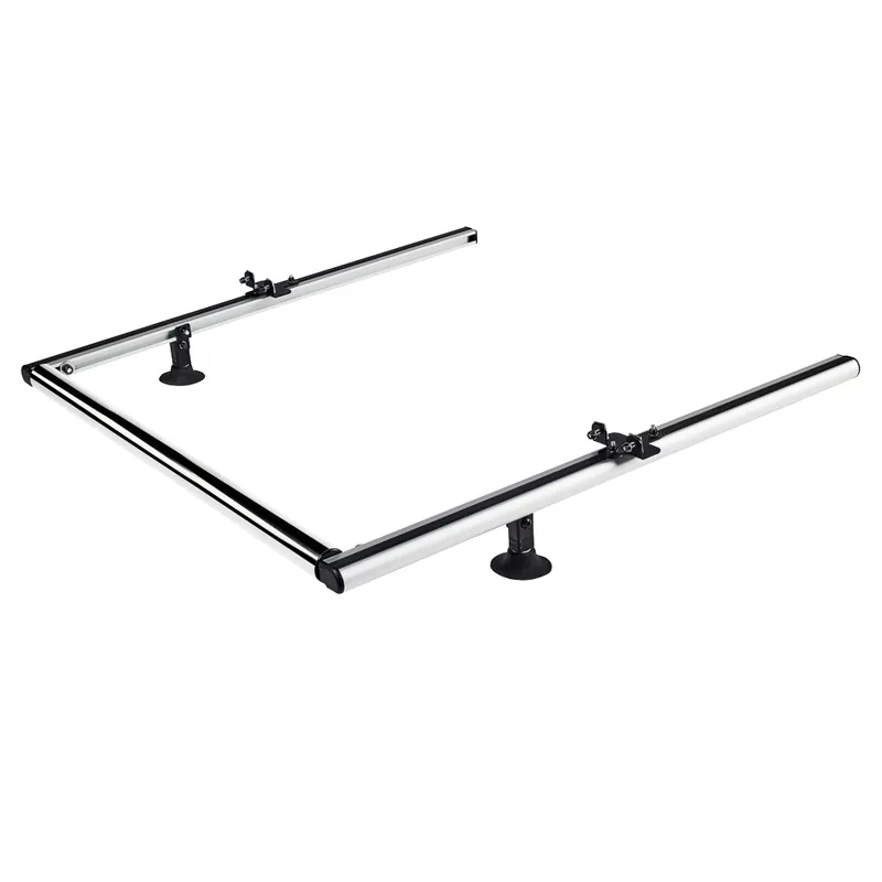 Edullinen CRUZ kuormarulla 80cm säädettävä (Evo Rack, inox/alumiini)