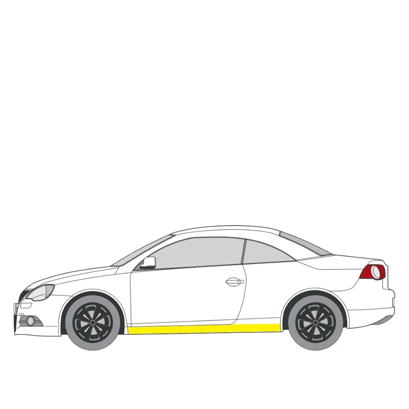 Helman korjauspelti oikea=vasen Volkswagen Eos (1F7, 1F8) 2006-2015 Vain Rajoitetun Ajan