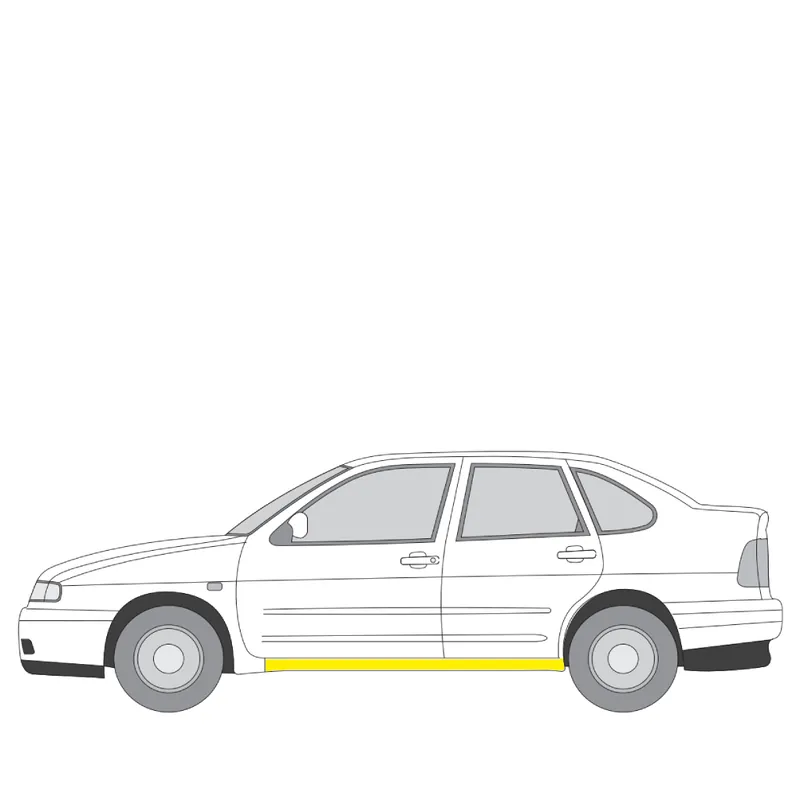 Helman korjauspelti oikea=vasen Volkswagen Polo III Hatchback (6N2) 1999-2001 Ilmainen Palautus