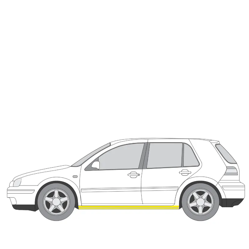 Kampanjahinta Helman korjauspelti oikea=vasen Volkswagen Golf IV Hatchback (1J1) 1997-2005