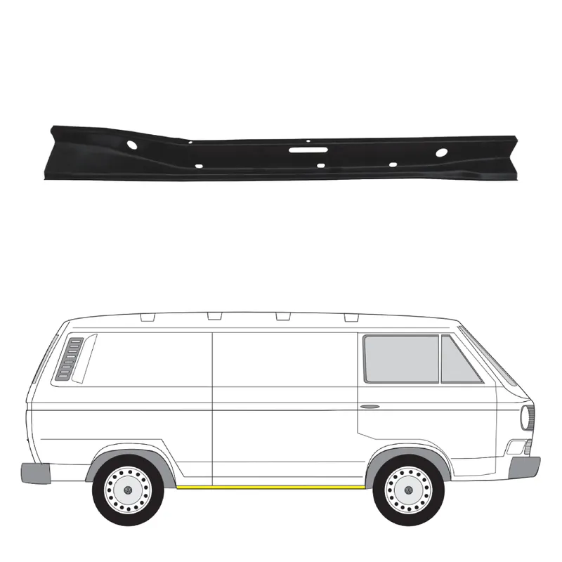 Poisto Helman korjauspelti oikea=vasen Volkswagen Transporter T3 Van 1979-1992