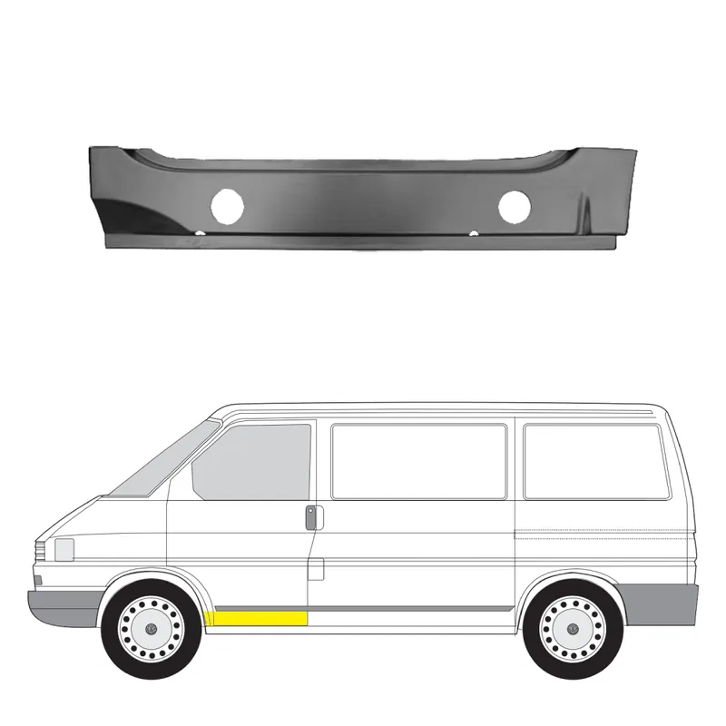 Bestseller Helman korjauspelti oikea=vasen Volkswagen Transporter T4 Van (70A, 70H, 7DA, 7DH) 1990-2003