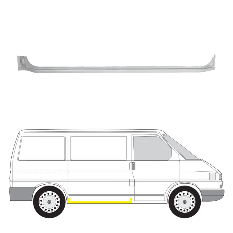 Pikatoimitus Helman korjauspelti oikea=vasen Volkswagen Transporter T4 Van (70A, 70H, 7DA, 7DH) 1990-2003