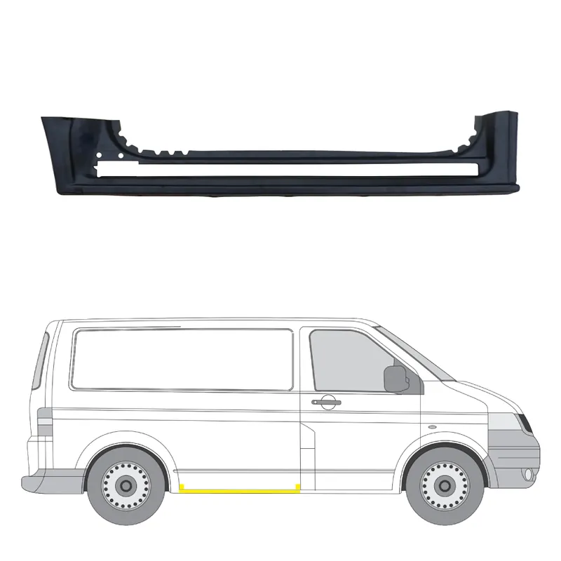Helman korjauspelti oikea=vasen Volkswagen Multivan T5 (7HM, 7HN, 7HF, 7EF, 7EM, 7EN) 2003-2015 Alennettu Hinta
