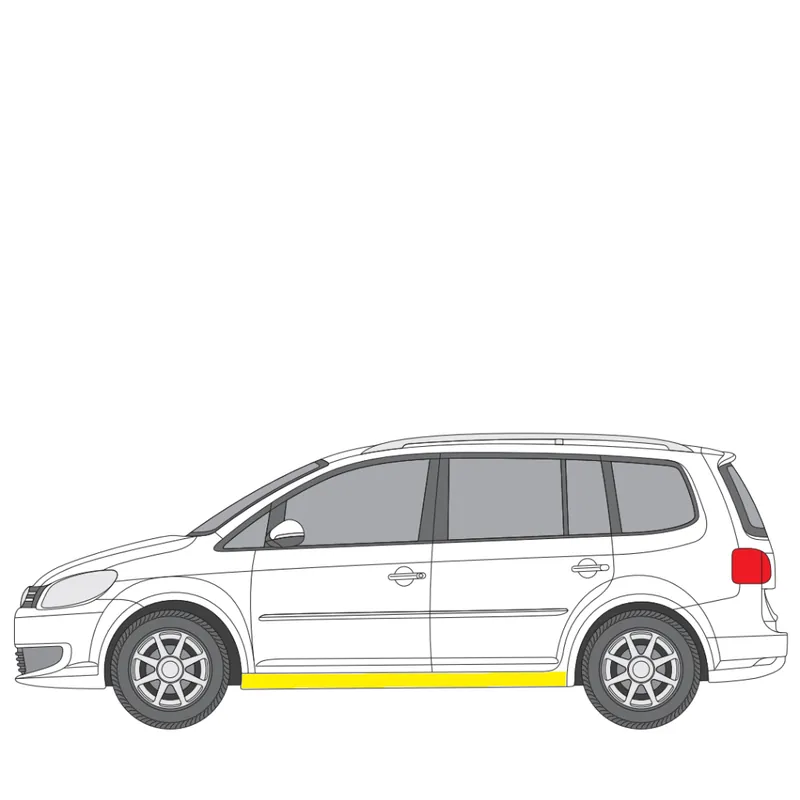 Helman korjauspelti oikea=vasen Volkswagen Touran I (1T1, 1T2) 2003-2010 Alennettu Hinta