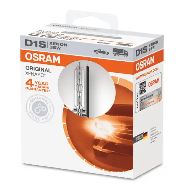 Vain Rajoitetun Ajan Osram Xenarc Original D1S Xenon polttimo 35W