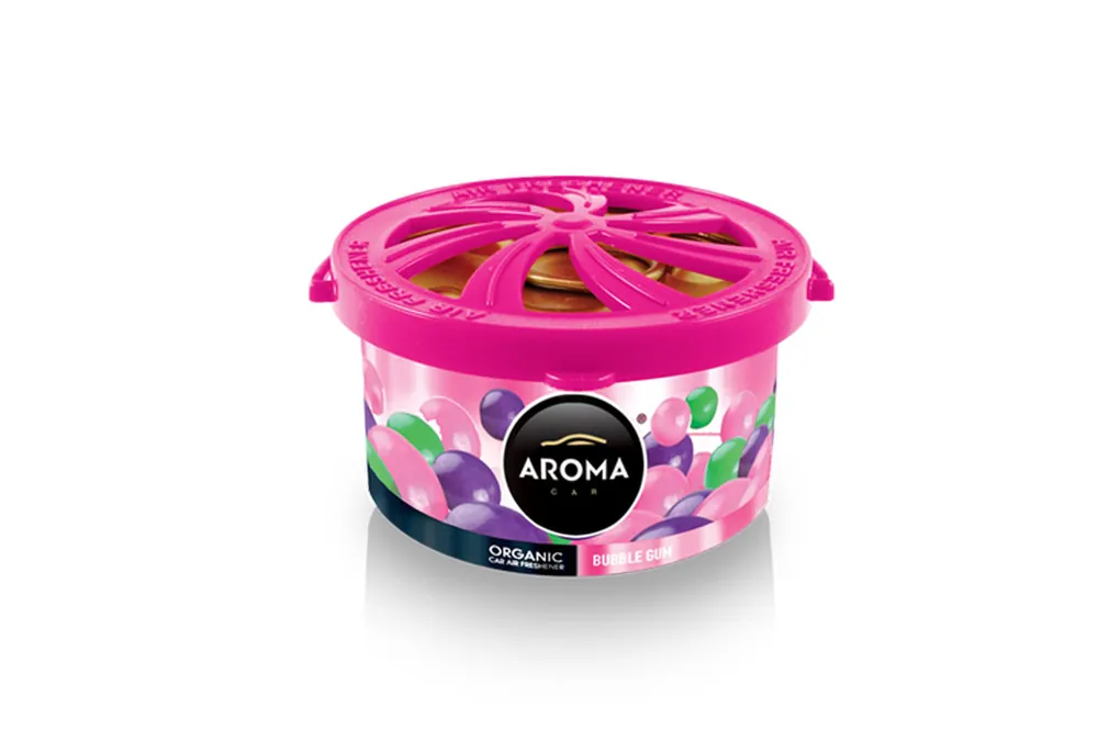 Halpa Auton ilmanraikastin AROMA ORGANIC Bubble gum
