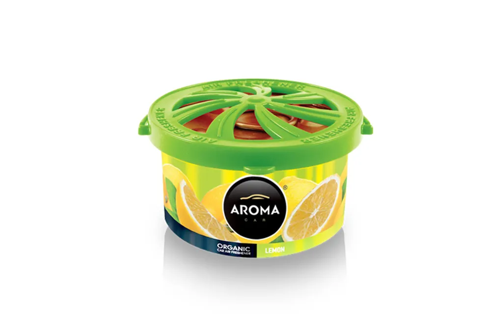 Tarjoushinta Auton ilmanraikastin AROMA ORGANIC Lemon