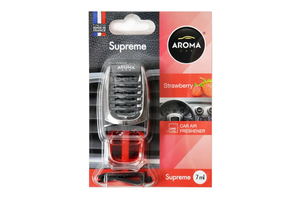 Sertifioitu Auton ilmanraikastin AROMA SUPREME STRAWBERRY
