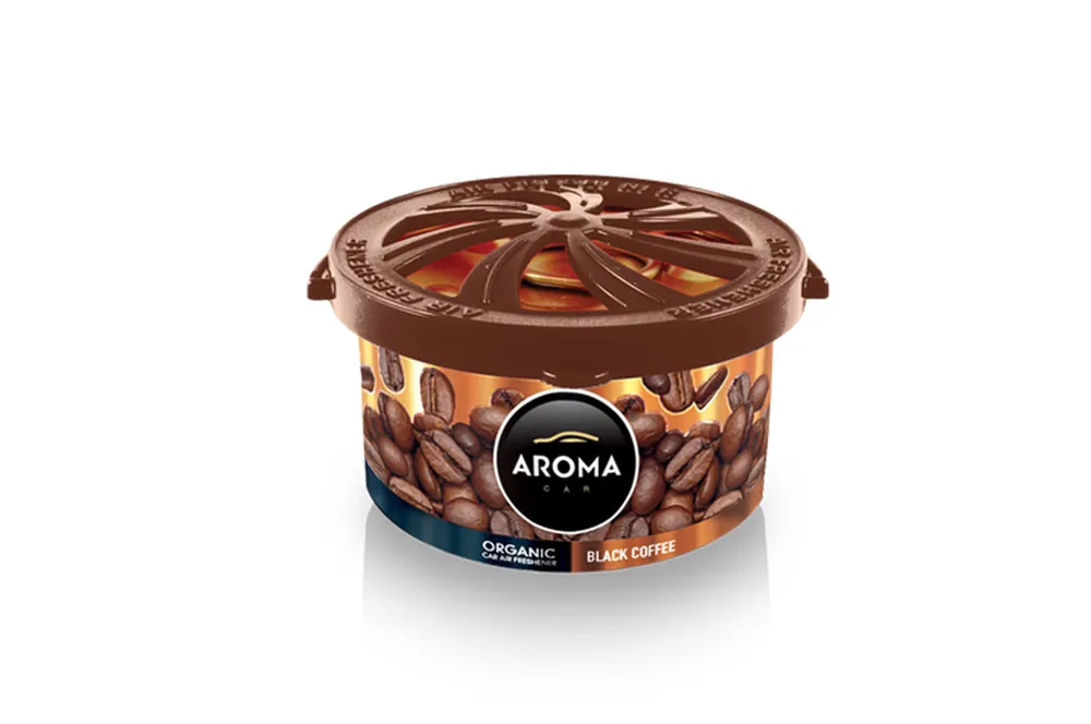 Viimeinen Mahdollisuus Auton ilmanraikastin AROMA ORGANIC Black coffee