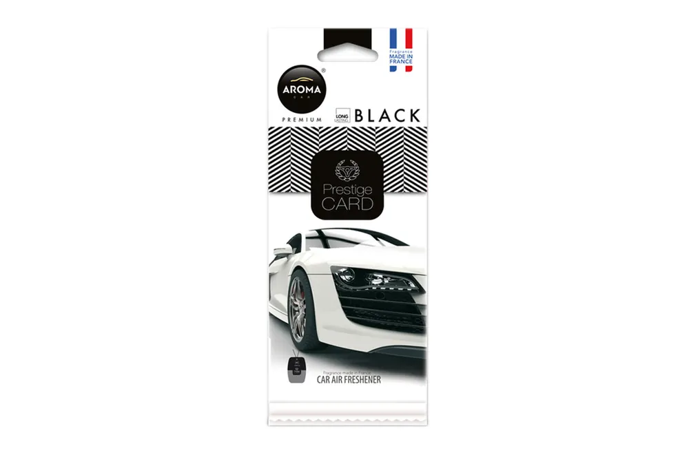 Vain Tänään Auton ilmanraikastin AROMA PRESTIGE CARD BLACK