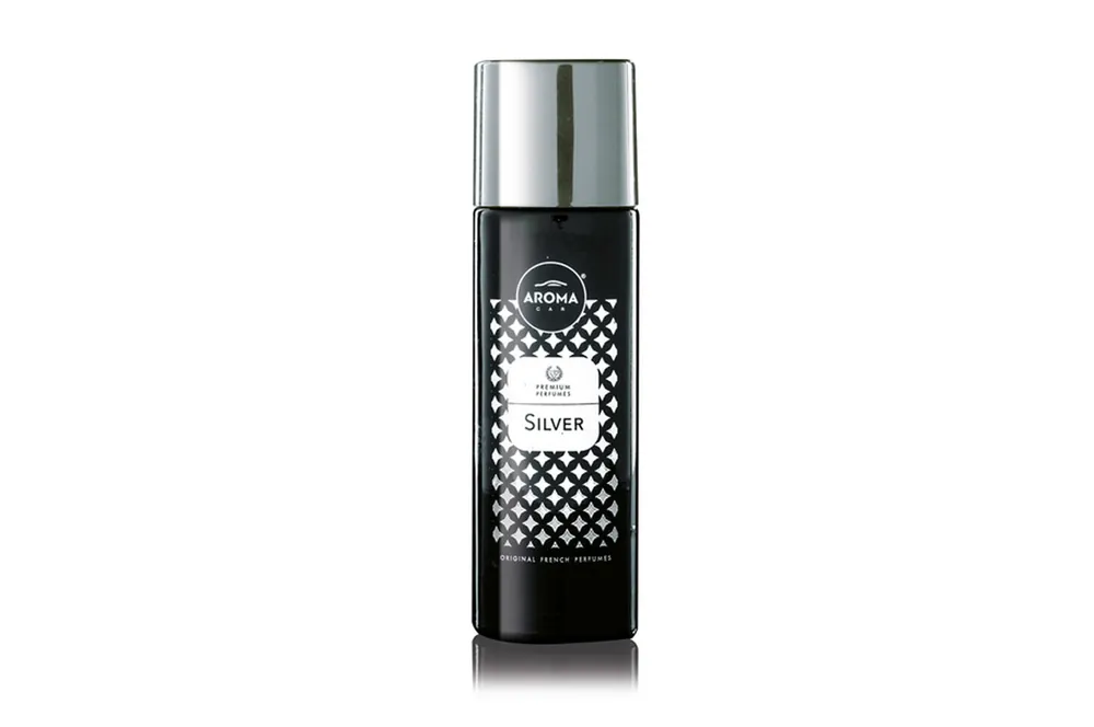 Paras Hinta Auton ilmanraikastin AROMA PRESTIGE SPRAY SILVER
