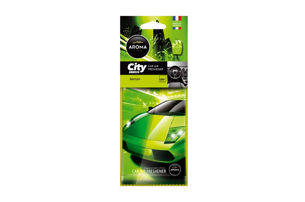 Auton ilmanraikastin Aroma City Card Lemon Alkuperäinen