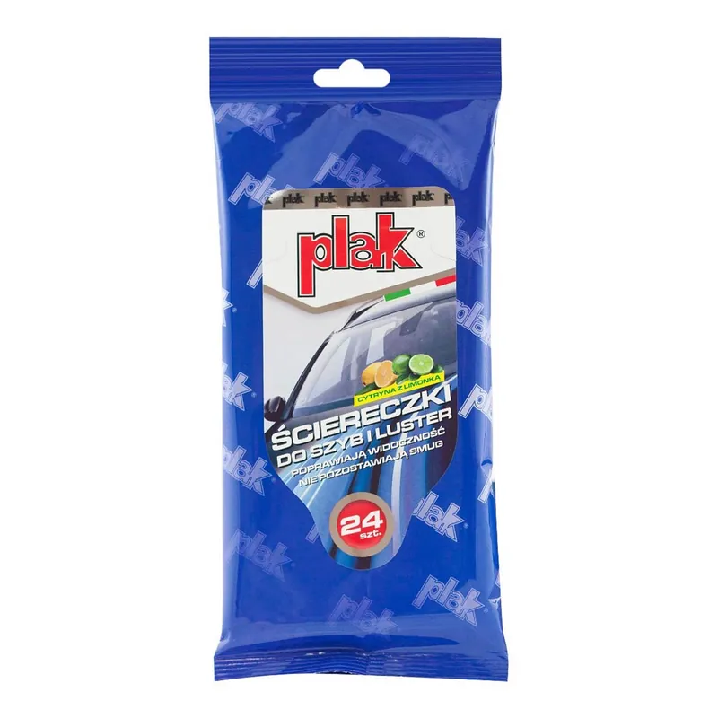 Tukkuhinta Plak Sitruuna ja Limetti lasipyyhkeet 24 kpl