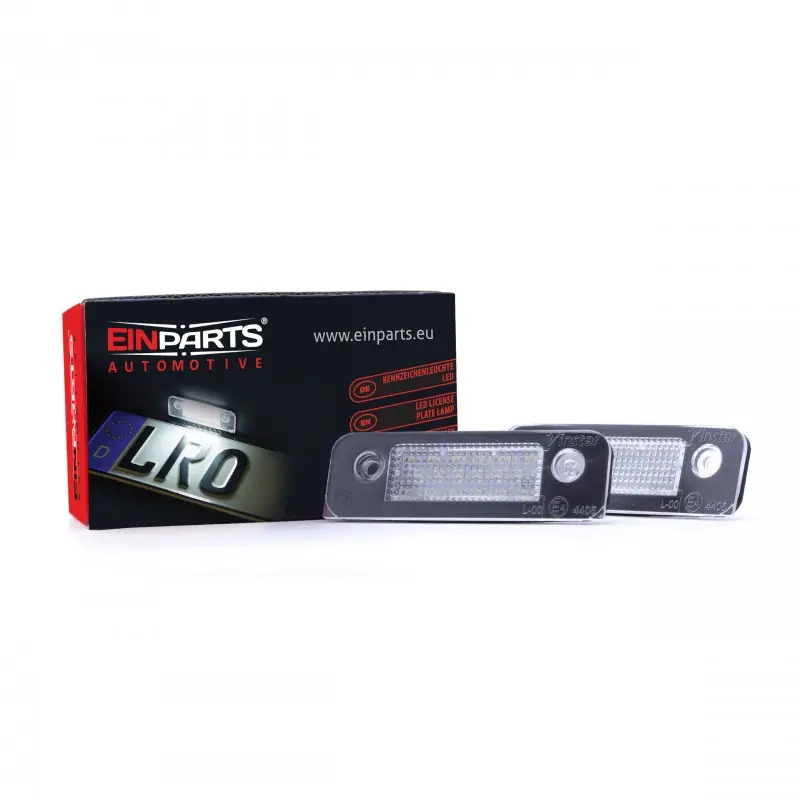 LED-rekisterikilven valot Ford Fiesta/Mondeo Ajankohtainen