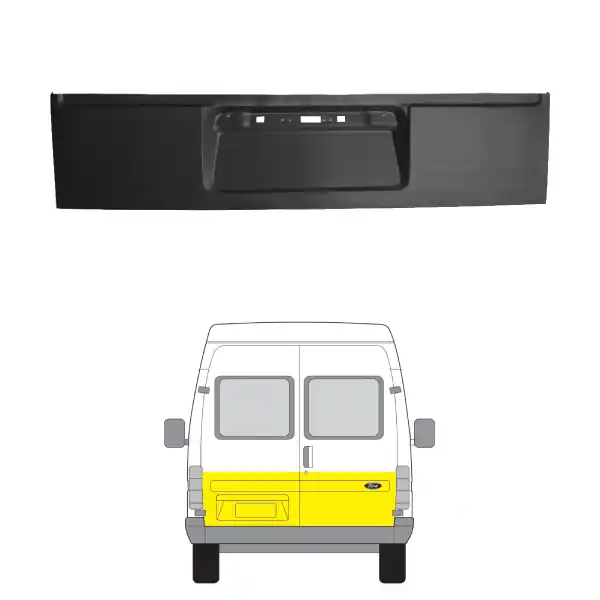 Pikatoimitus Takaluukun korjauspelti Ford Transit 1985-2000