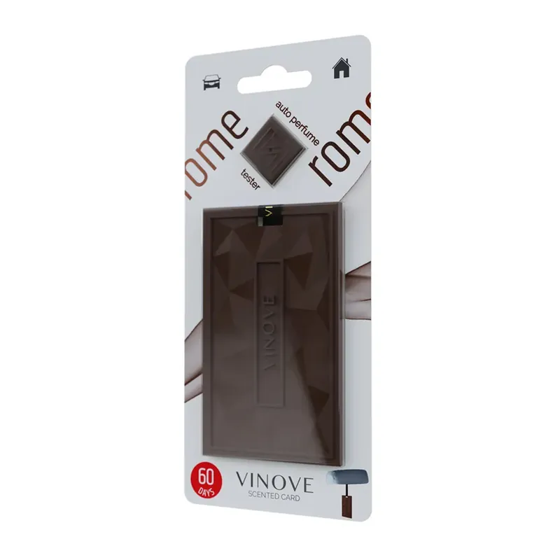 Kampanjahinta Vinove tuoksukorttiripustin autoon Rome Wood Scented Card