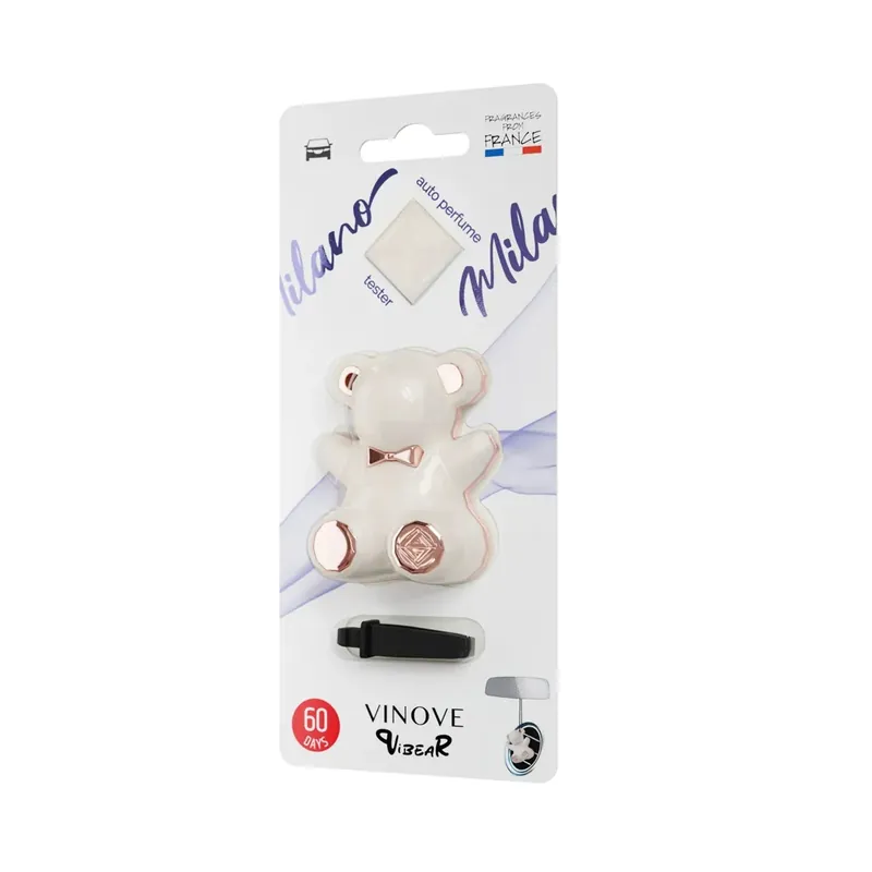 Ajankohtainen Auto-ilmanraikastin tuoksu VINOVE ViBEAR MILANO