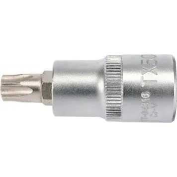 Tukkuhinta HST • HST0273 Kärkihylsy TORX, Koko T50, 1/2", Pituus 55 mm