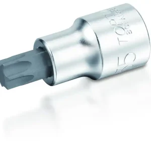 Viimeinen Mahdollisuus TOPTUL • BCFA0827 Kärkihylsy TORX, Koko T27, 1/4", Pituus 37 mm