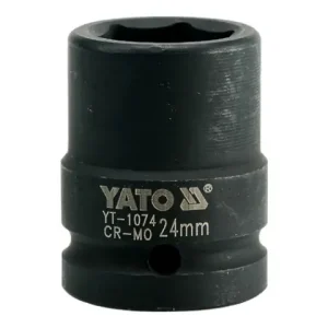 Löytö YAT • YT1074 Konehylsy 6 kulmainen, Koko 24, 3/4", Pituus 50 mm