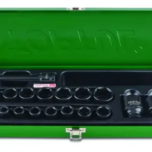 Viikonlopputarjous TOPTUL • GCAD1807 Hylsysarja 1/2"; 10-32mm; 18kpl