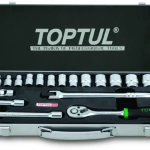 Vain Tänään TOPTUL • GCAD1805 Hylsy- ja väänninsarja 3/8"; 6-24mm; 18kpl
