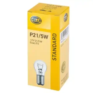 HELLA • 8GD002078121 Polttimo, vilkkuvalo P21/5W, 12 V, 5W Loppuunmyynti