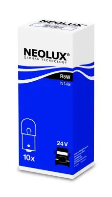 NEOLUX • N149 Polttimo, äärivalo R5W, BA15S, 24 V, 5W Erikoistarjous