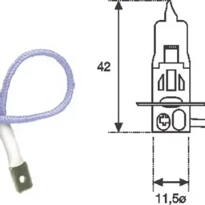 MAGNETIMARELLI • 002553100000 Hehkulankapolttimo, sumuvalo H3, PK22S, 12 V, 55W Älä Missaa