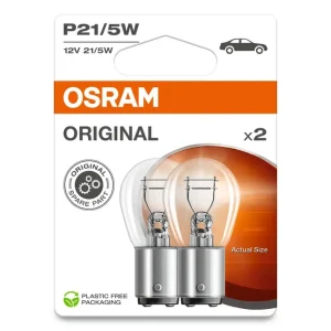 Erikoistarjous OSRAM • 75282BL Polttimo, jarru-/takavalo P21/5W, BAY15D, 12 V, 21W