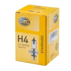 Lähetetään Heti HELLA • 8GJ002525131 Polttimo, kaukovalo H4, P43T-38, 12 V, 60W