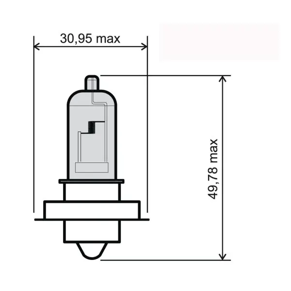 Osta Tänään RMS • 246510420 Polttimo S3, P26S, 12 V, 15W