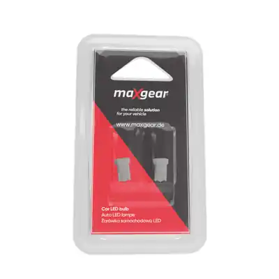 Edullinen Hinta MAXGEAR • 780166SET Polttimo, lisäjarruvalo W5W, W2.1X9.5D, 12 V, 5W