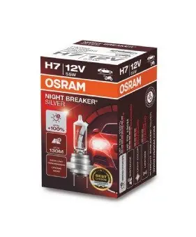 Ilmainen Palautus OSRAM • 64210NBS Polttimo, ajovalo H7, PX26D, 12 V, 55W