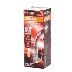 Loppuunmyynti OSRAM • 64151NL Hehkulankapolttimo, sumuvalo H3, PK22S, 12 V, 55W