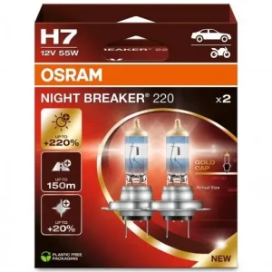Viikonlopputarjous OSRAM • 64210NB2202HB Polttimo, ajovalo H7, PX26D, 12 V, 55W