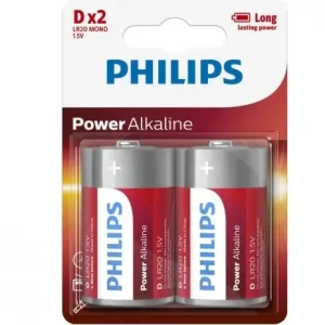 PHILIPS • LR20P2B10 Paristot LR20, 2kpl Tehdashinta