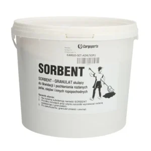 CARGOPARTS • CARGOSETADRSOR1 Öljyn/kosteuden absorbentti 5L Poisto
