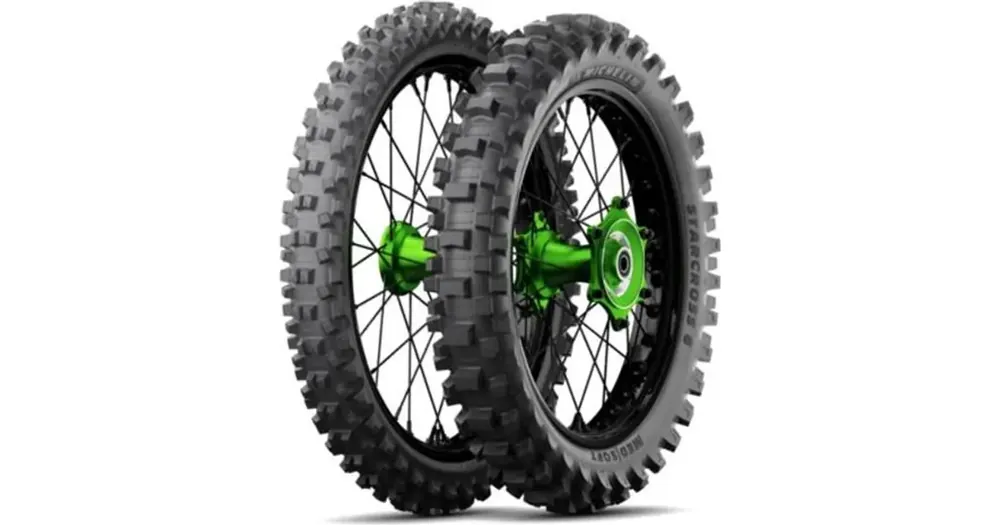 Michelin 110/90-19 STARCROSS 6 MEDIUM SOFT 62M NHS TT M/C takarengas, offroad-moottoripyörän rengas Asiakkaiden Suosikki