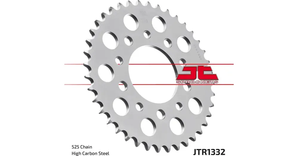 Suoraan Valmistajalta Takaratas 525 41 hammasta JT Sprockets JTR JTR1332