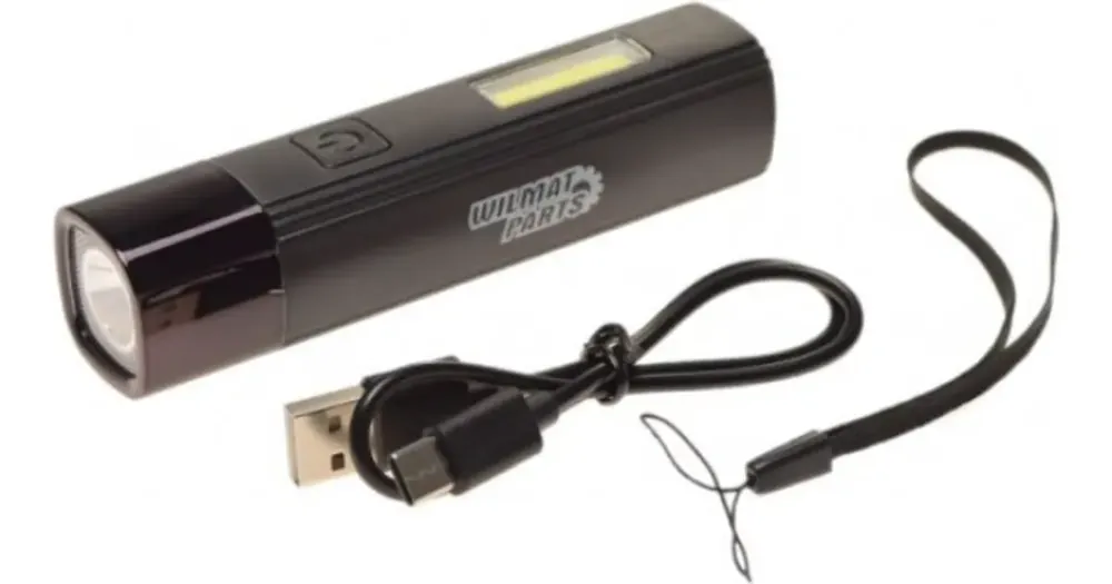 Superhinta LED-taskulamppu latausilmaisimella, 1500 mAh