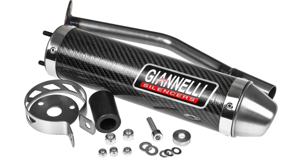 Giannelli Enduro Carbon -äänenvaimennin, Beta RR Enduro 09-11 (E) Pakollinen (Must-Have)