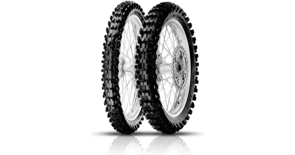 Alkuperäinen Pirelli 110/85-19 SCORPION MX32 MID SOFT NHS 61M TT takarenkaan offroad-moottoripyöränrengas