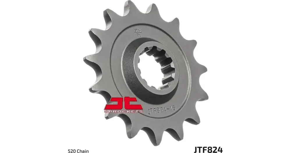 Eturatas 520 17 hammasta JT Sprockets JTF824 Korkea Laatu